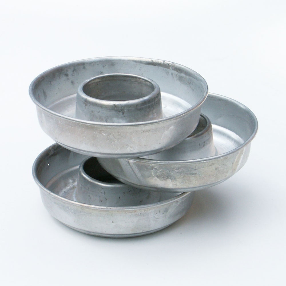 Aluminum Jello Molds Small Tins Baking Pans