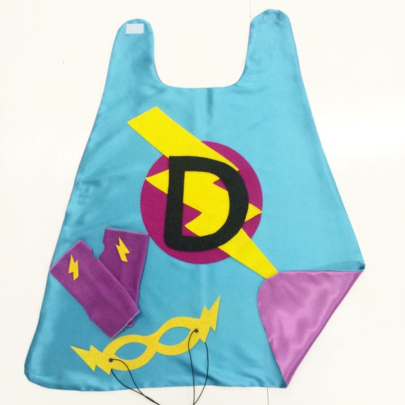 Items Similar To Ships Fast Personalized Girl Superhero Cape Set Customized T Choose