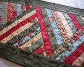 Christmas Winterlude Table Runner Quilted Handmade