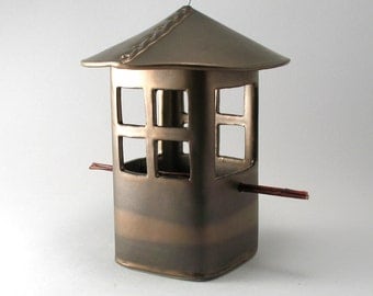 Bird Feeder, Ceramic Bird Feeder, Pottery Bird Feeder
