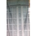 Ombre Curtain Light Blue 26x84 Sheer Rod Pocket by FabricMart