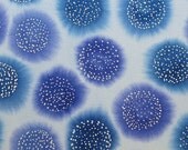 Purple and Blue Batik Virus - Original watercolor painting