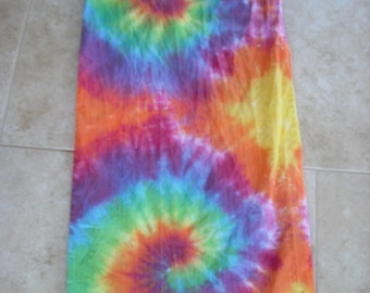 Tie dye Tablecloth by DoYouDreamOutLoud on Etsy