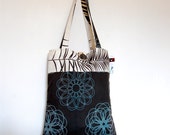 ToteFlower Bag Black and White le borse di lilli