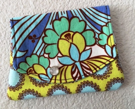 Cute Little Blue Wallet by HipChickHandmades on Etsy