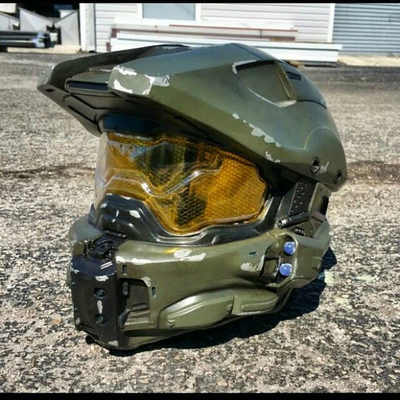 Ultimate Halo 4 Master Chief Helmet Replica by JohnsonArmsProps