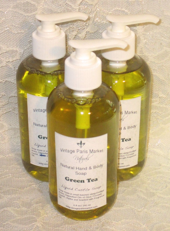 Soap All Natural Liquid Castile Soap Handmade Moisturizing