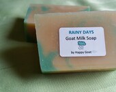 RAINY DAYS-Goat Milk Soap-Bath/Shower Bar by Happy Goat