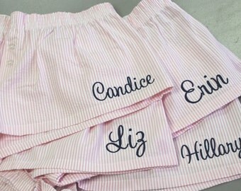 Super Sale While they last! Monogram Shorts - Monogram Boxers - Personalized Boxer Shorts - Teen Gift - Tween Gift - Easter Basket Gift