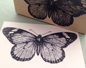Monarch Butterfly Rubber Stamp 1112 T