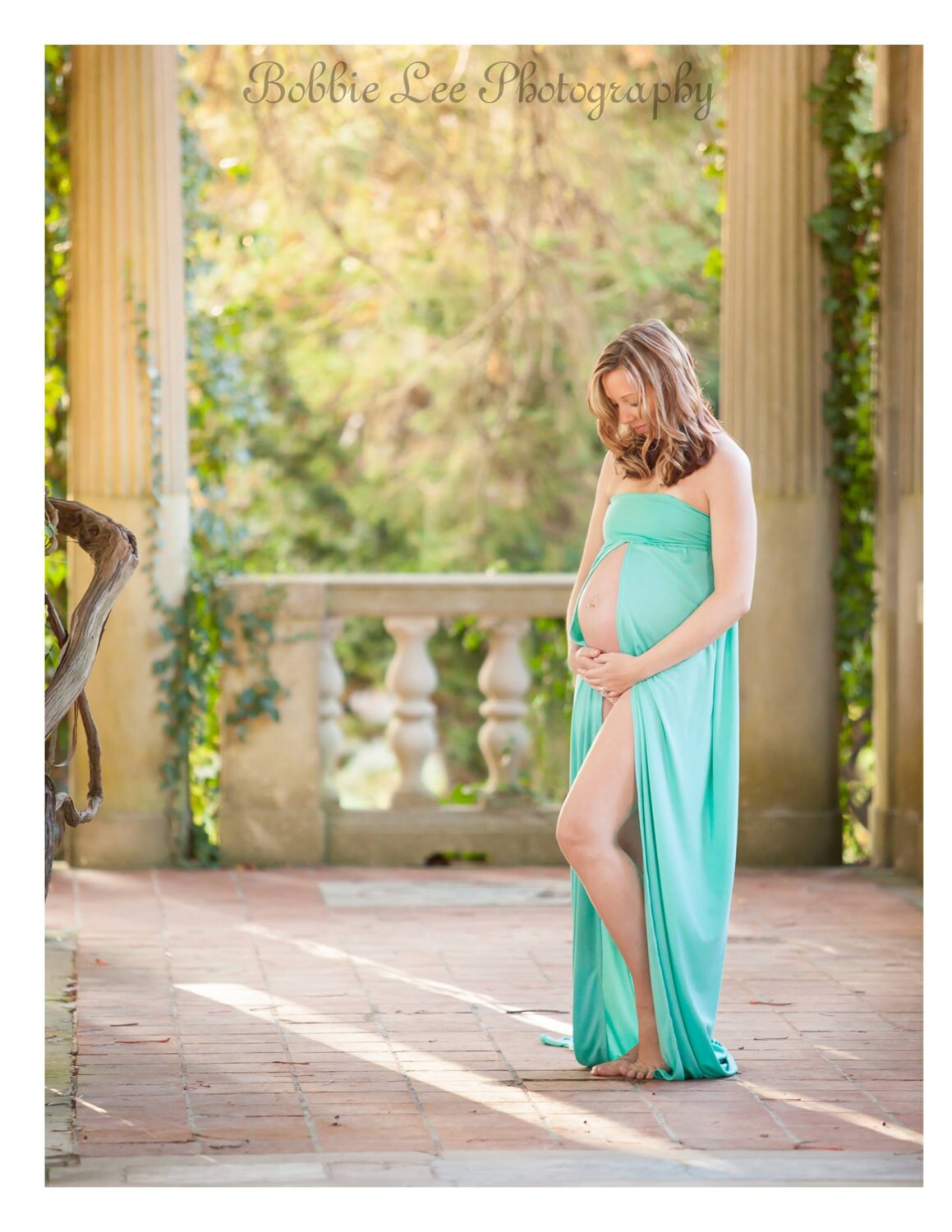 Jade Maternity Dress Maternity Gown. Maternity Photo Props