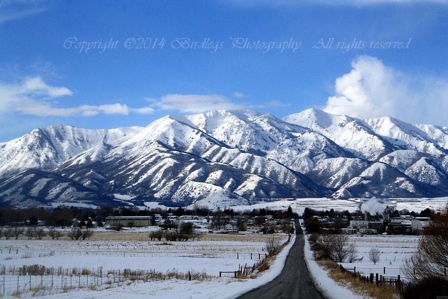 Wellsville Mountains Wellsville Utah by BirdlegsPhotography