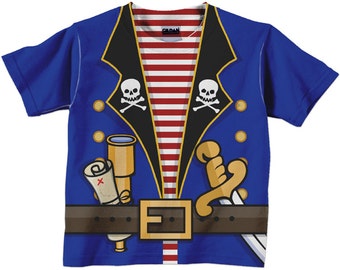Personalized Pirate Shirt, Boys Pirate Birthday Shirt, Pirate T-Shirt
