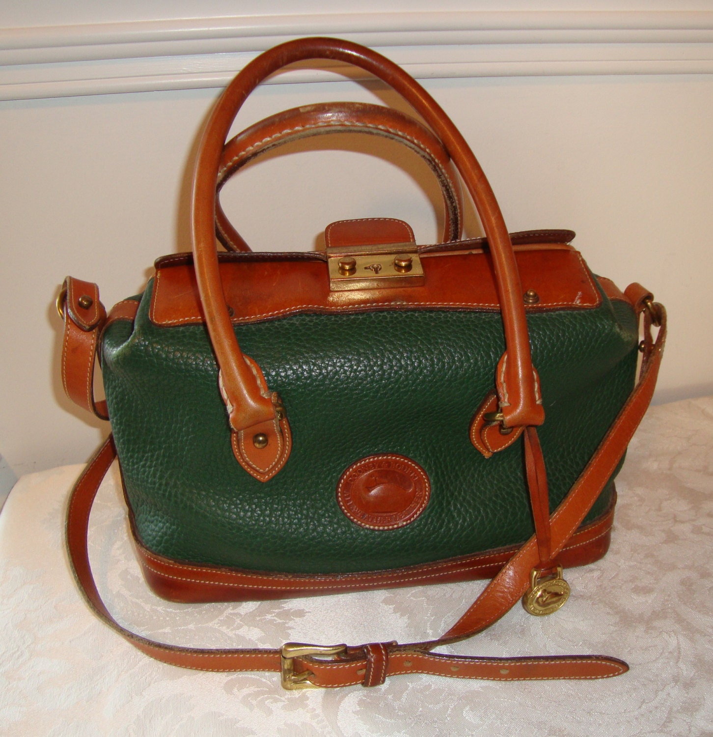 vintage green dooney and bourke