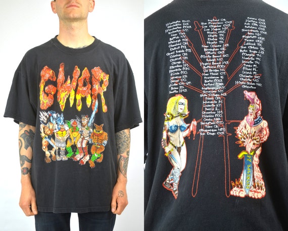 gwar tour shirt