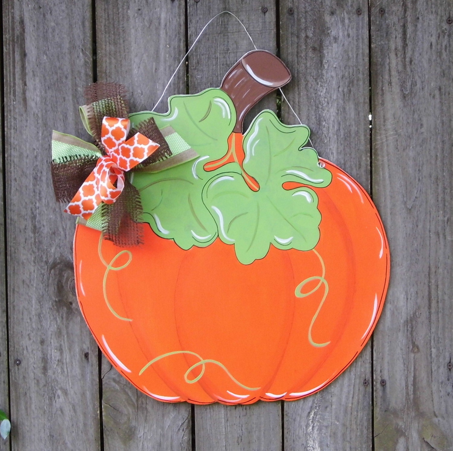 pumpkin door hanger fall door hanger pumpkins autumn pumpkin door hanger fall door hanger pumpkins autumn