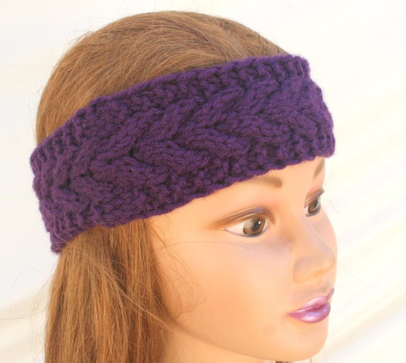 Knit Headband Hair Turban Women Knit Headband Workout by PIYOYO