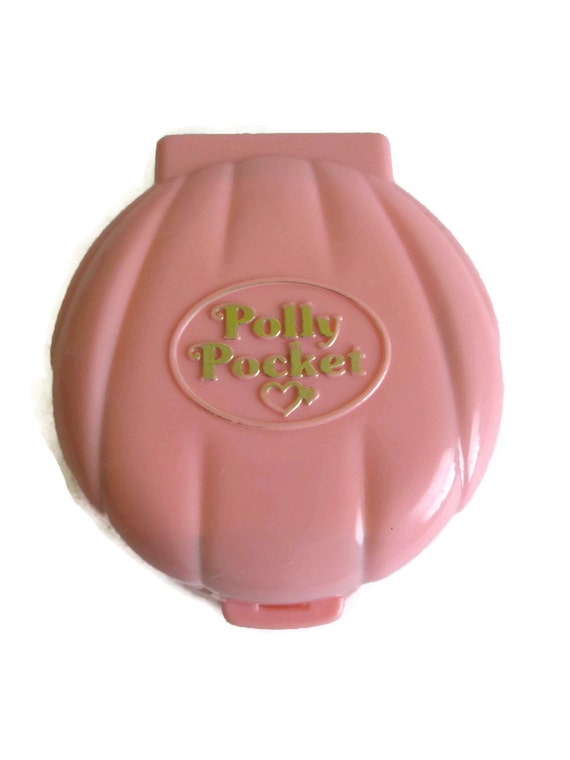 Polly Pocket Nancy's Wedding Day pink shell by ExperiencedFindings