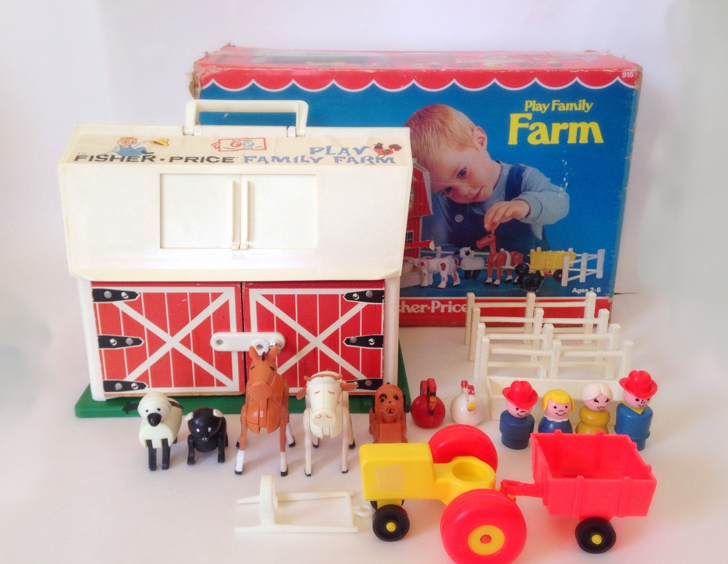 fisher price farm vintage