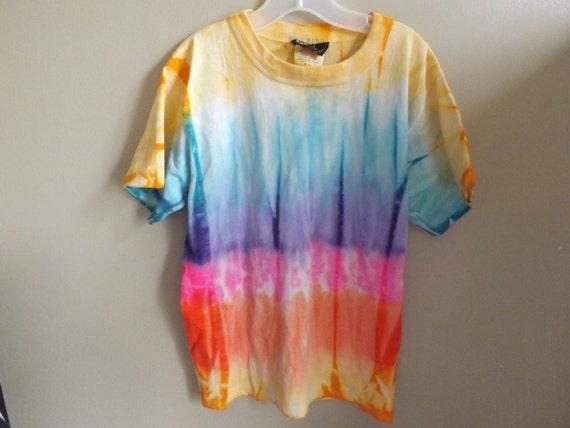1970s Tye Dye Shirt. Boho Shirts. Vintage by SeptemberButterfly
