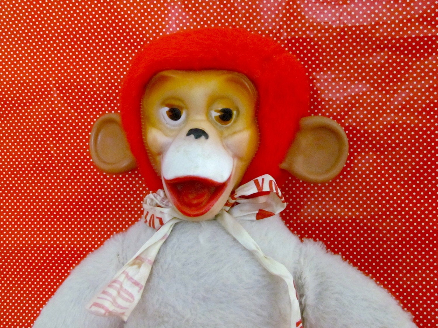 1950s stuffed monkey