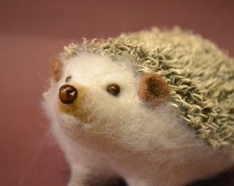 Albino hedgehog.. I will make this item for your order