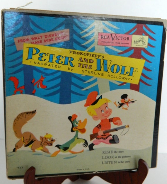 Vintage PETER and the WOLF from Walt Disneys Make by 19piglet64