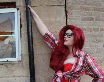 Jessica Rabbit Long Red Wig
