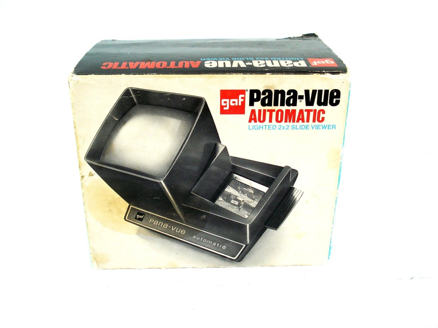 Vintage PanaVue Automatic Lighted Slide Viewer