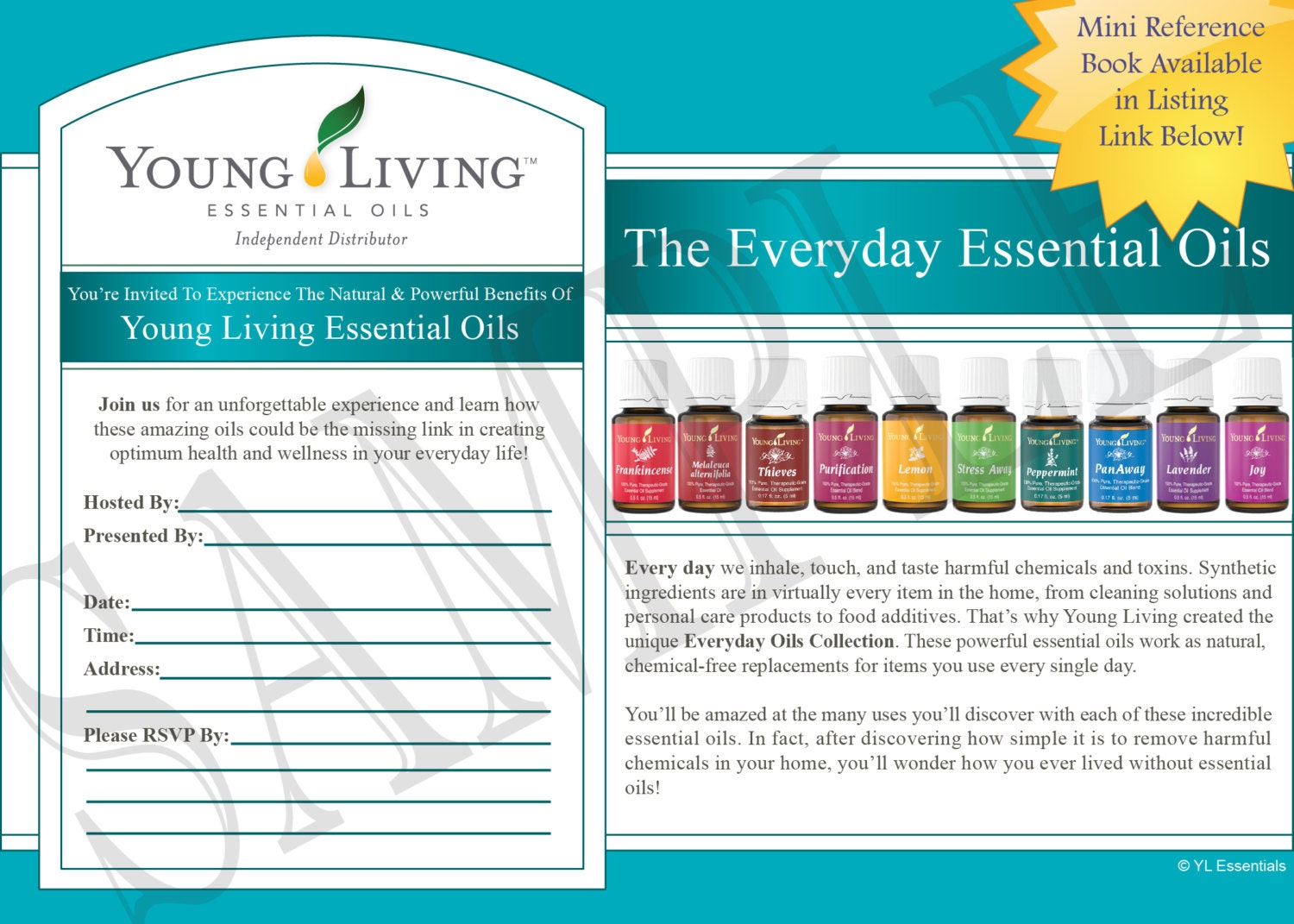 2014 COMPLIANT Printable Young Living by ShopOilosophy on Etsy