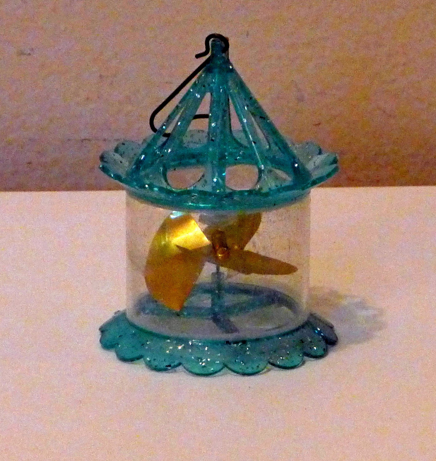 spinning fairy garden ornament