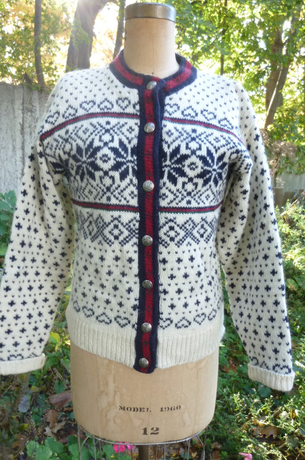SALE Vintage LL Bean Cardigan Sweater Women's by ZoomVintage