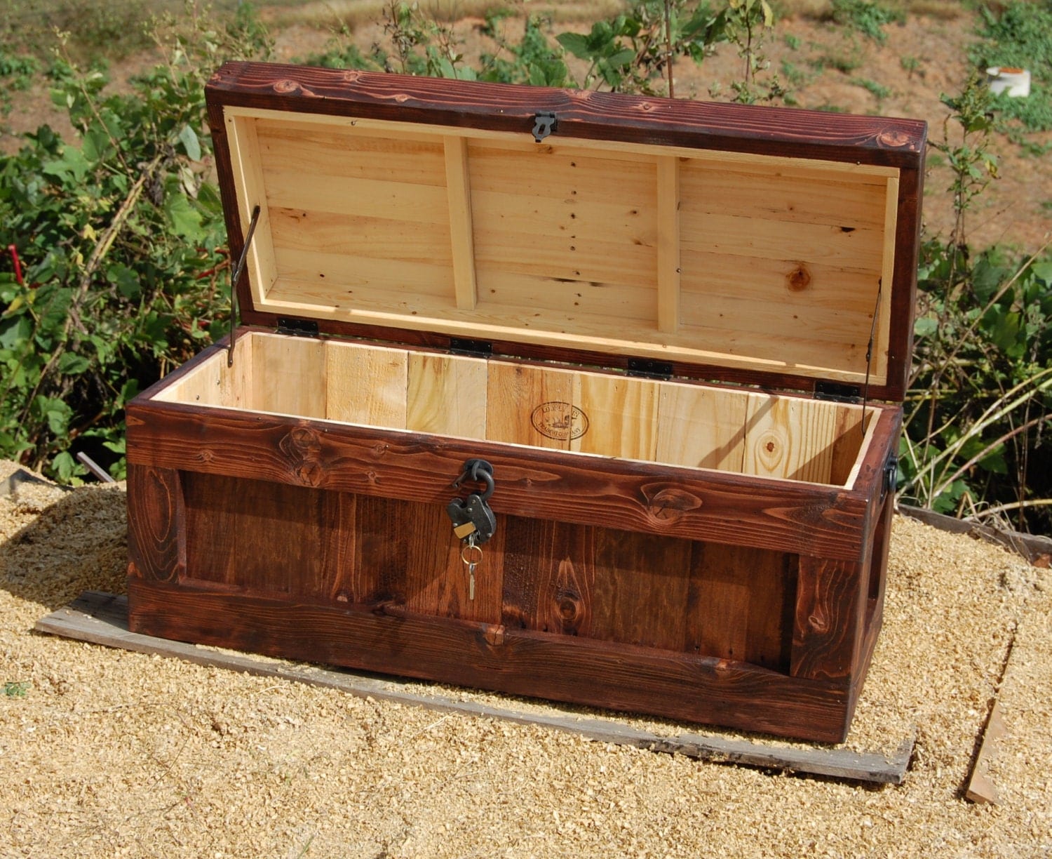 Chest With Lock Hope Chest Wooden Trunk Coffee Table focus for Coffee Table With Locking Storage