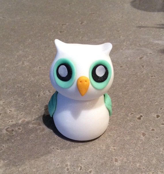 Fondant Owl Cake Topper Decoration