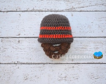 Baby Beard, Baby Beard Hat, Beard Hat, Crochet Hat Baby,Crochet Hat Lumberjack, Lumberjack Baby Shower, Lumberjack Nursery, Lumberjack Party