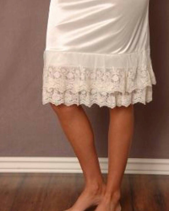 Lace Skirt/Dress Length Extender by EPCCreations on Etsy