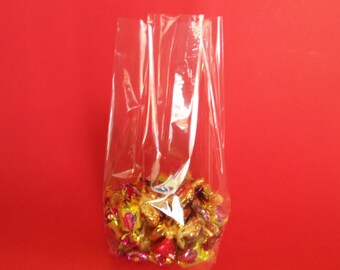 200 Medium Clear Cellophane Bags for Party Favors, Cookies, Candy, Cello Candy Bags, Cello Favor Bags, Cello Gift Bags, Cello Party Bags