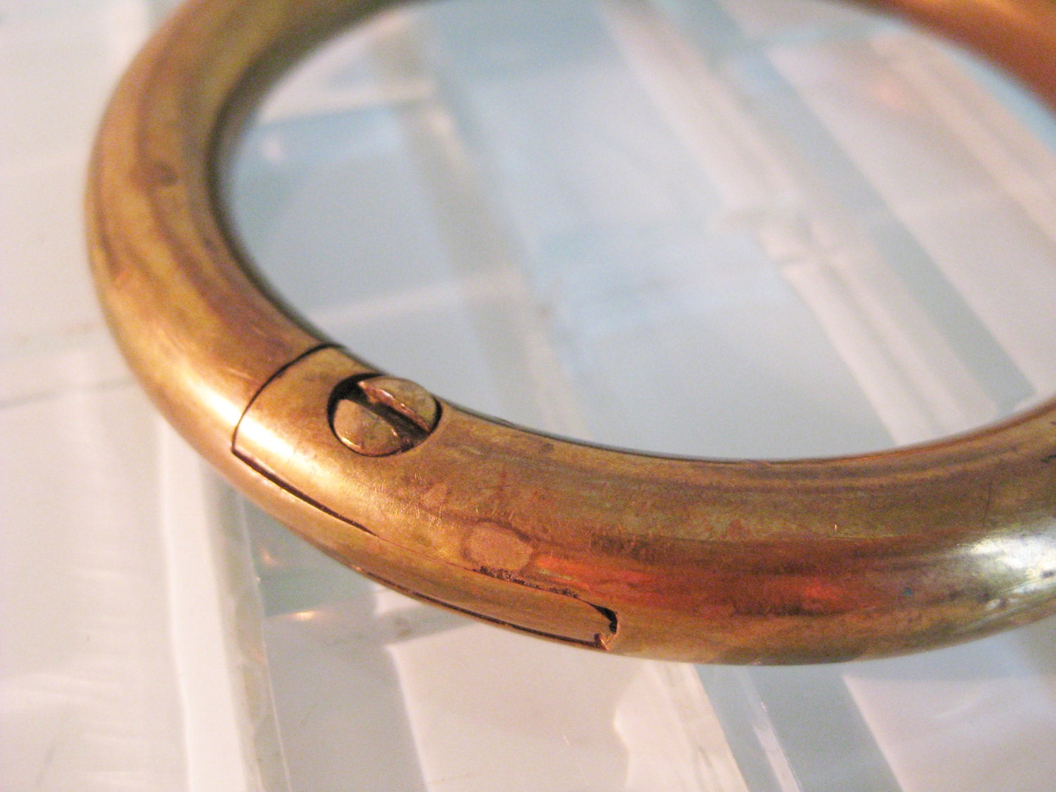 Brass Bull Nose Ring Cattle Ranch