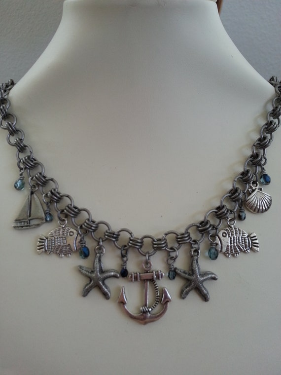 Items similar to Nautical Necklace on Etsy