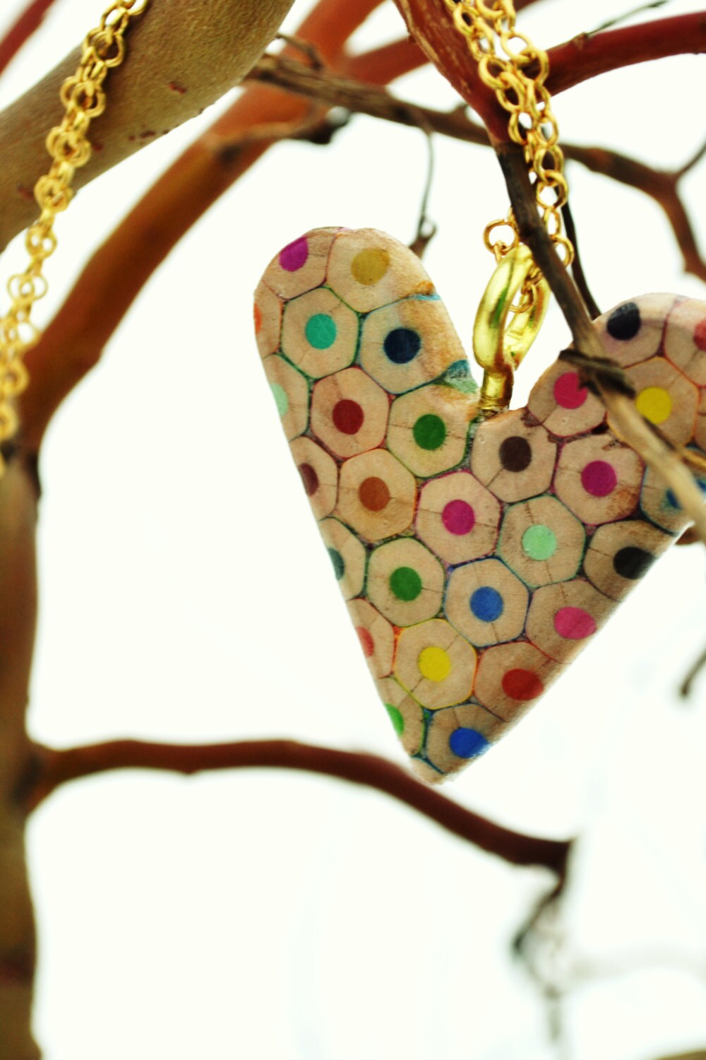 Colored Pencil Jewelry by carbickova on Etsy