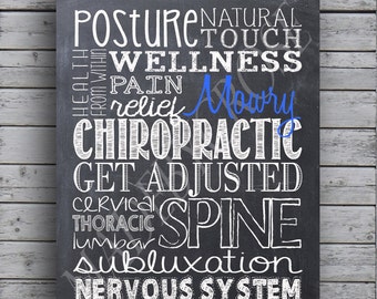 Nurse Practitioner Chalkboard Art Print