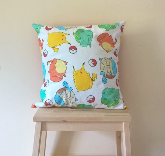 Items similar to I Choose You! Pokemon Cushion Cover 45x45cm on Etsy