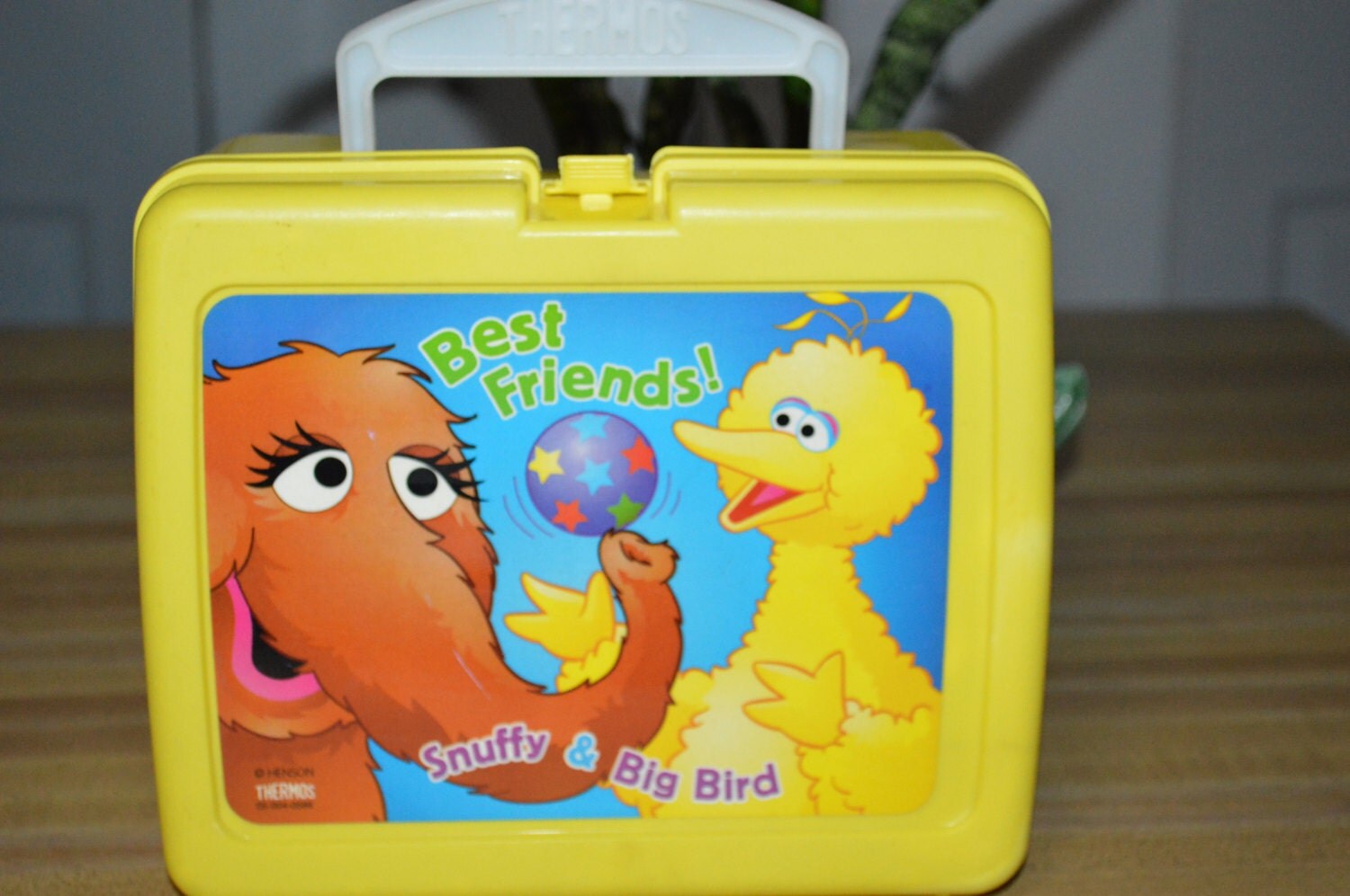 Big Bird and Snuffy Lunch Box and Thermos
