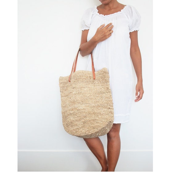 Straw Beach Bag, Beach Bag