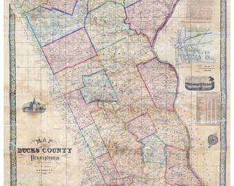 Conesus Hemlock & Honeoye Lakes 1904 USGS Topographic by Oldmap