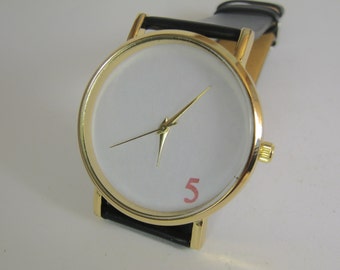 Minimalist Wrist Watch,gift ideas for Men and Women,Valentine's Day gift