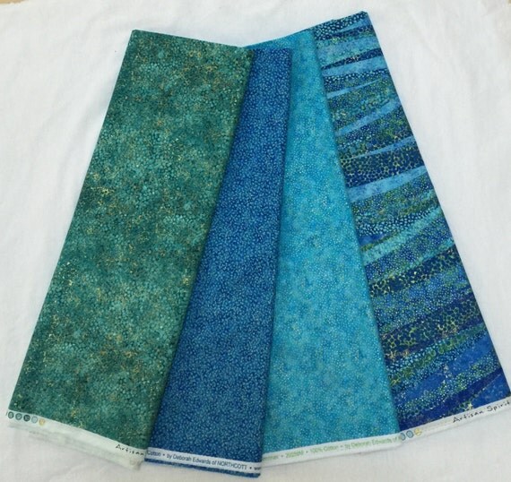 Northcott Artisan Spirit Shimmer Cotton Fabric 4 by KissQuilting