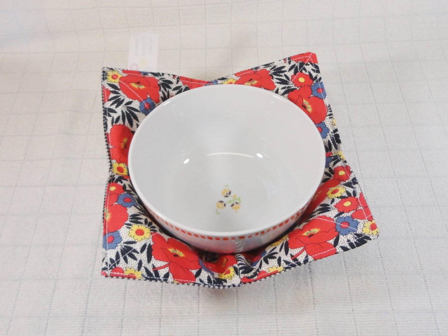 Microwave Soup Bowl Cozy Pot Holder