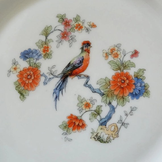 Dinner Plate Thuny Czechoslovakia Bird of by ClassicEndearments