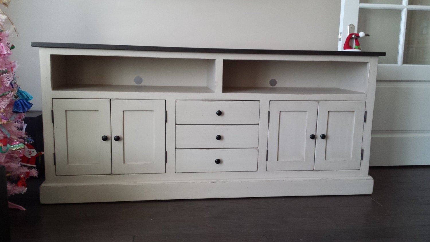 Long Tv Stand - Tv Stand ' Long Vintage Tv Console Shabby Chic Tv long tv stand - tv stand ' long vintage tv console shabby chic tv